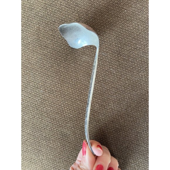 National Stainless Sevita Stainless Flatware Gravy Ladle Serving Spoon Flowers - Picture 8 of 12